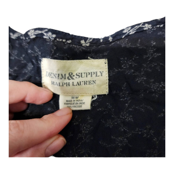 Ralph Lauren Womens Bell-Sleeve Empire Dress size medium - Picture 6 of 7